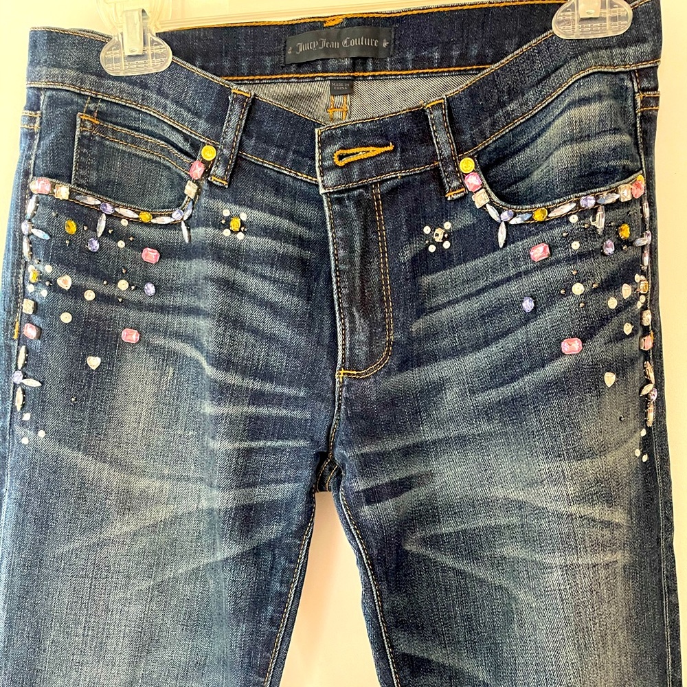 Juicy jean couture skinny Jean with embellishment